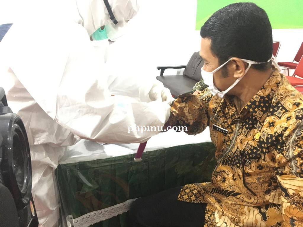 Jajaran Kejaksaan Negeri Tual ikut Rapid test Covid-19