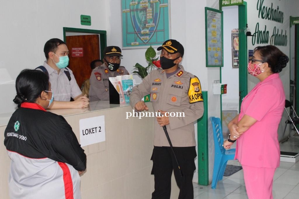 Polres Aru Lakukan Berbagai Upaya Cegah Penyebaran COVID-19