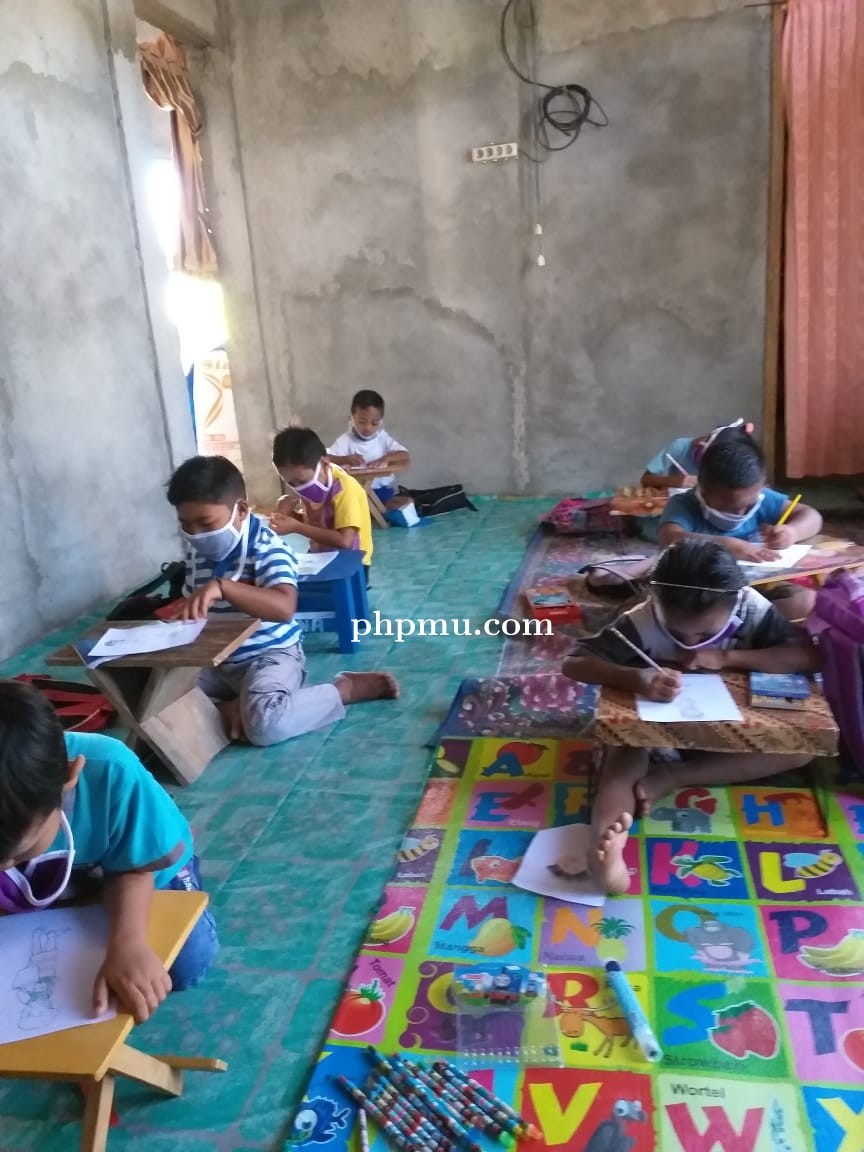 Sejak Covid-19, TK Savana Jaya Terapkan Belajar Di Rumah 