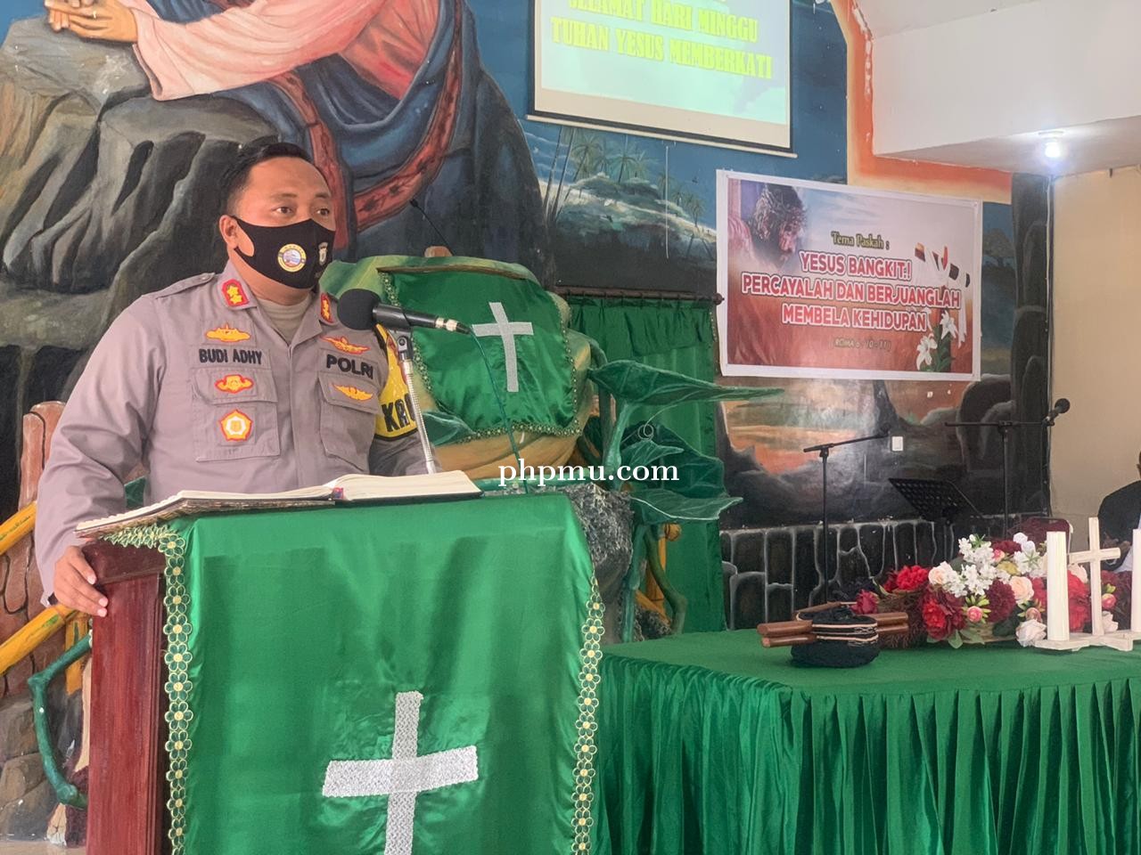 Kapolres MBD Lakukan Safari Kamtibmas di Desa Wakarleli