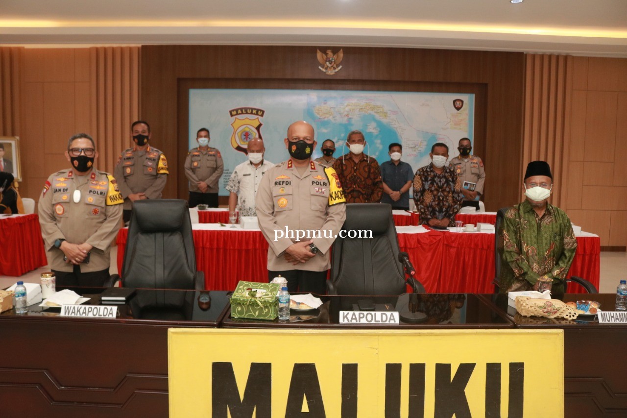 Kapolda Maluku Ikut Courtessy Call Kapolri Dengan Ketum Muhammadiyah