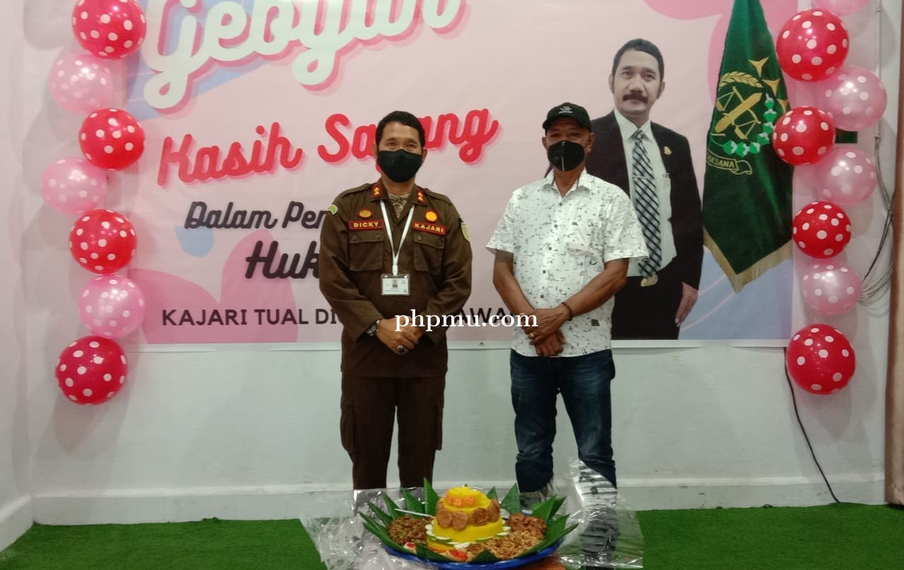 Kajari Tual Canangkan Gebyar Tentang Kasih Sayang