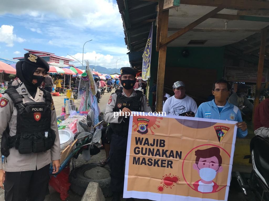 Polda Maluku Tangani Covid-19