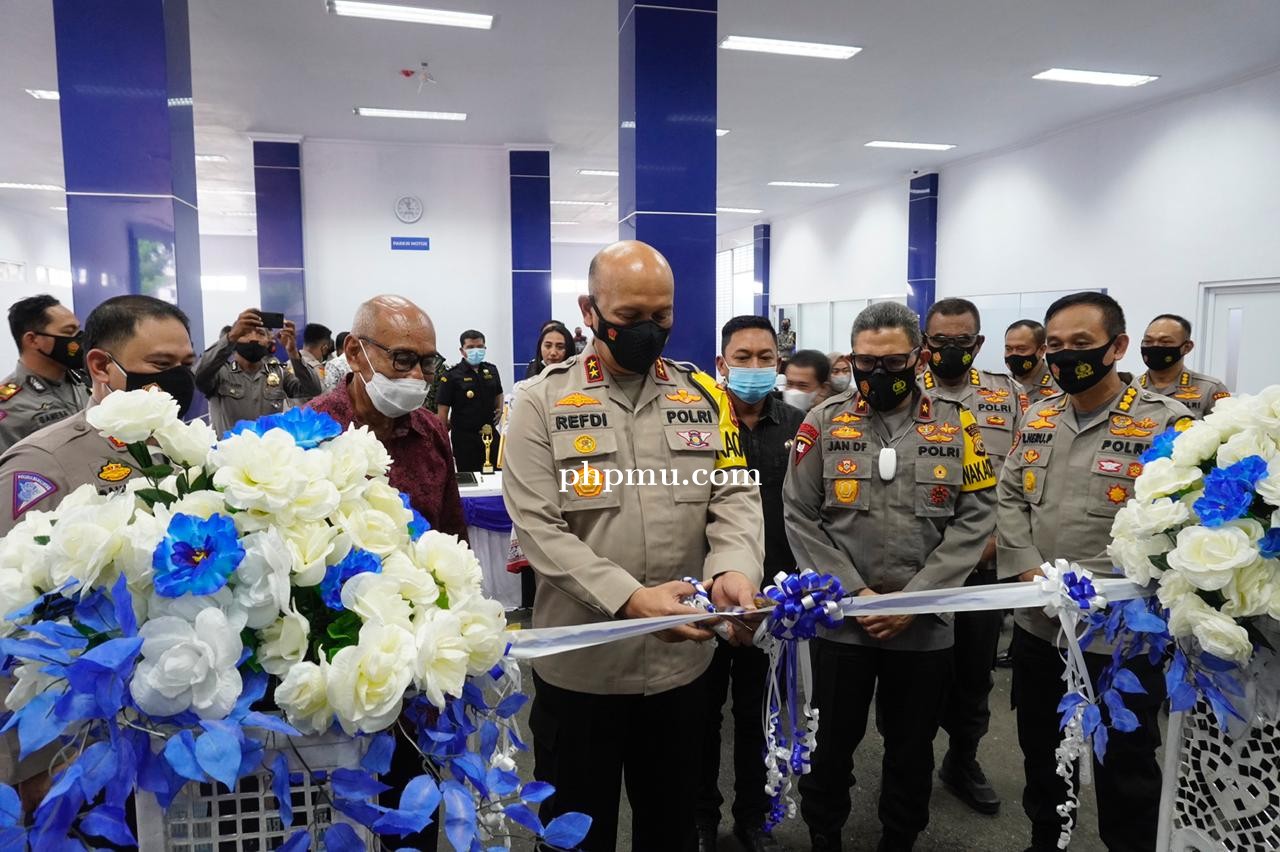 Kapolda Resmikan Gedung Presisi Pelayanan BPKB Prototype Pertama Di Indonesia