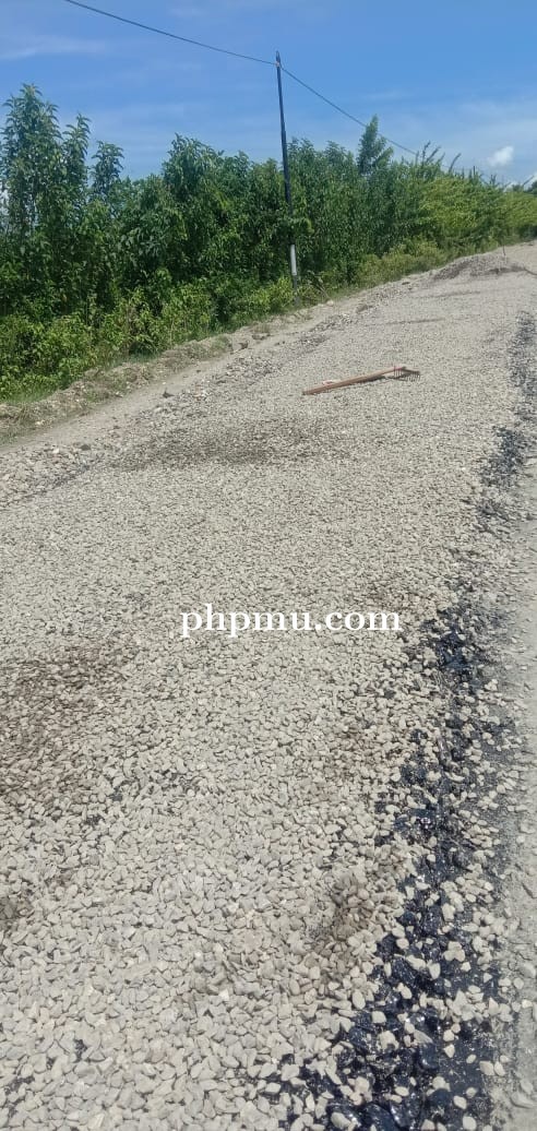 Proyek Jalan Provinsi Di Kabupaten Buru Diduga Menyalahi Spek