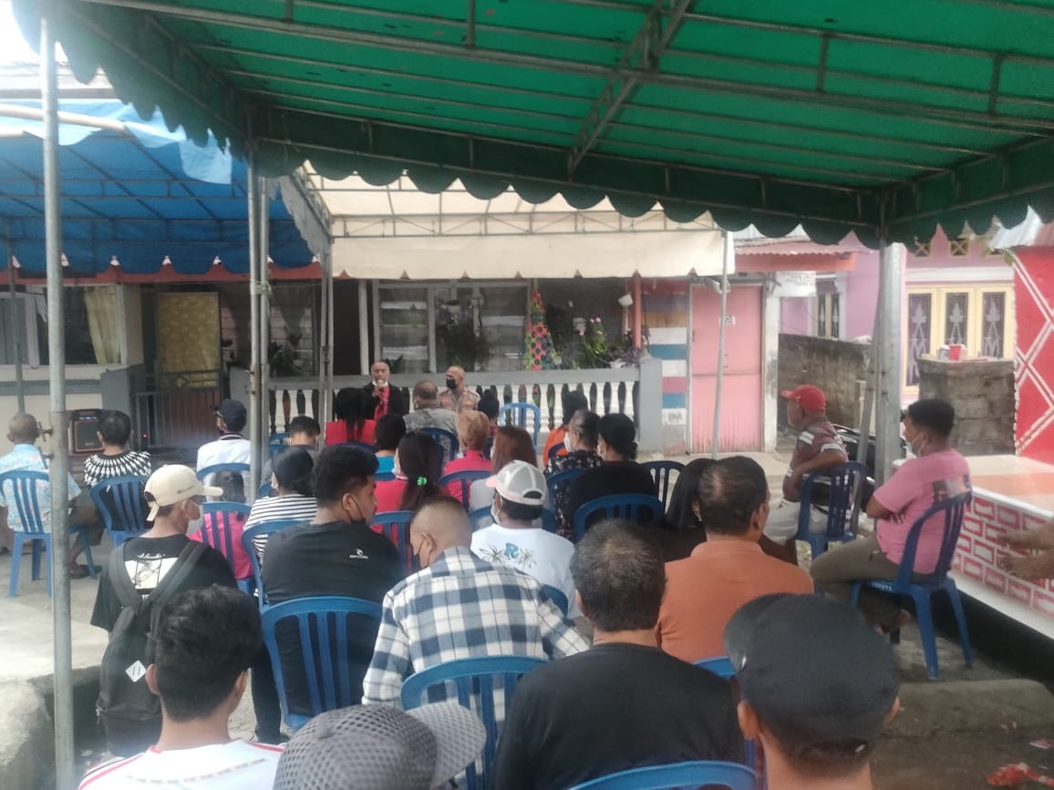 Polsek Nusaniwe Lakukan Giat Temu Warga