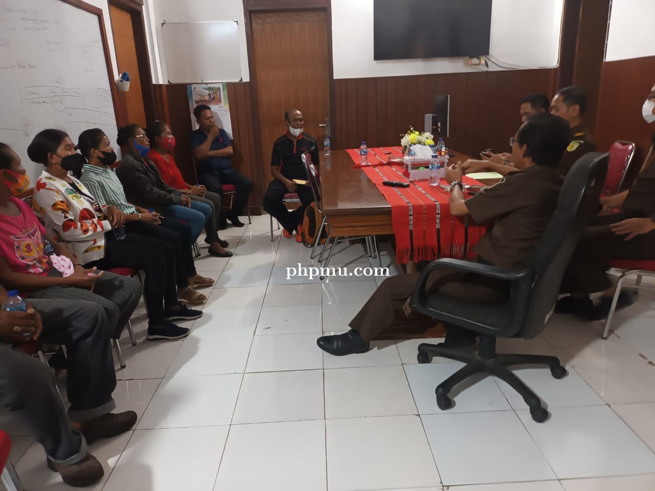 Temui Kepala Kejaksaan Negeri MTB