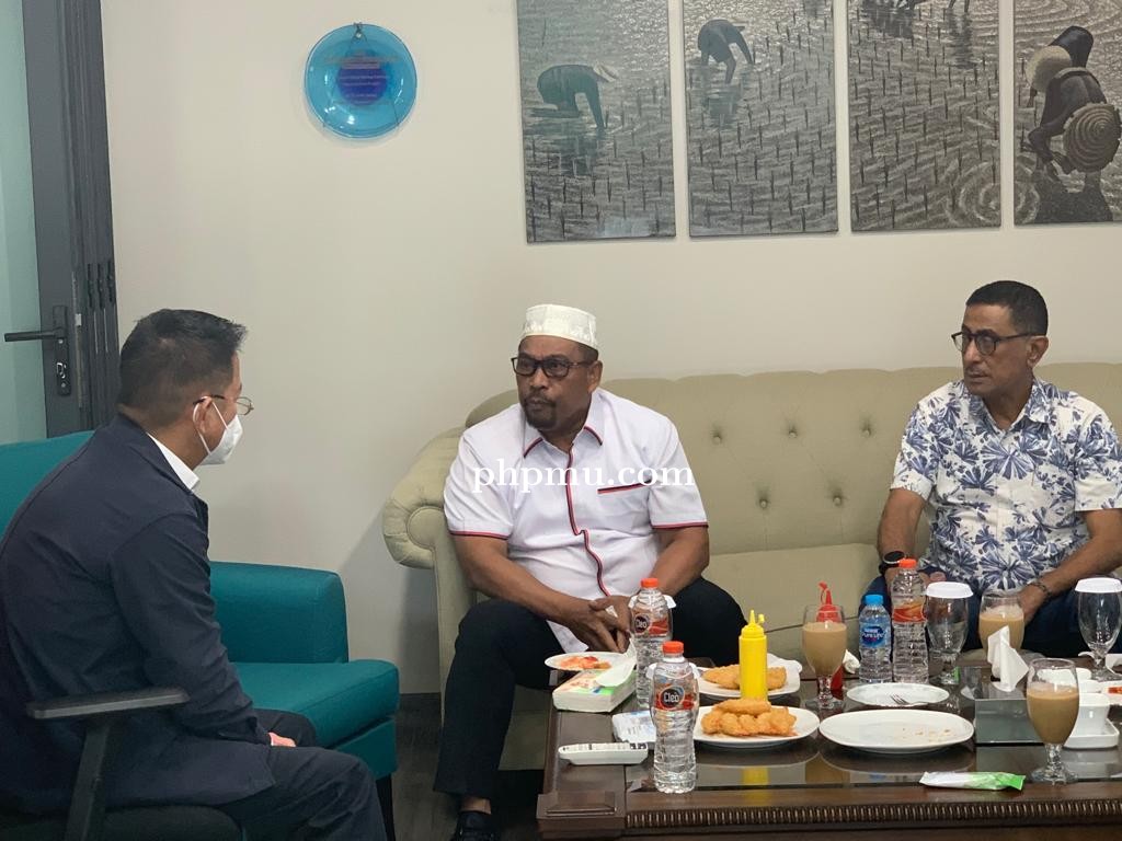 Jajaki Bisnis Ekspor Udang, Gubernur Kunjung PT. Bomar