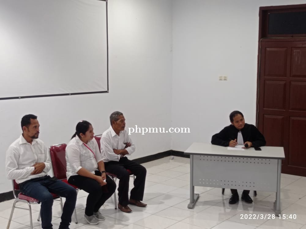 Mantan Kades, Sekdes dan Bendahara Meyano Das di Putuskan 3 Tahun Penjara. 