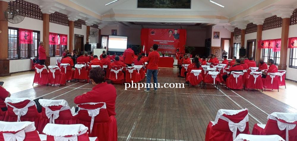 PDIP Siapkan Kader Militan, Melalui Pendidikan Kader Pratama. 