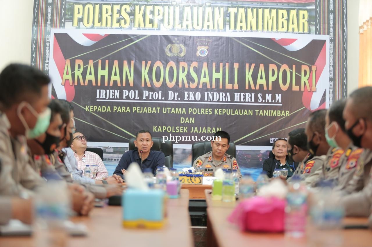 Kunjungan Ke Polres Tanimbar Ini Kata Koorsahli Kapolri.