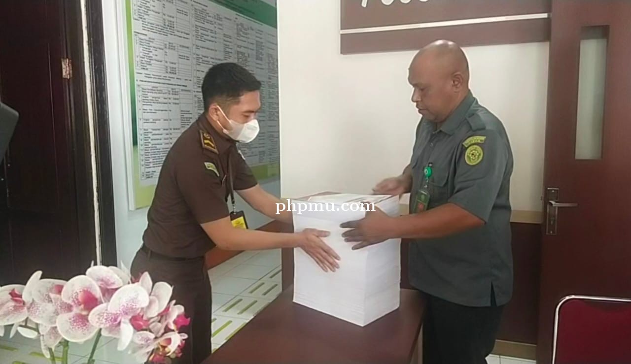 Tim JPU Kejari Kepulauan Tanimbar Limpah Empat Berkasa Korupsi