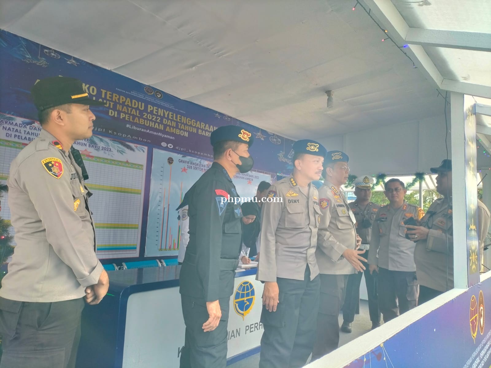 Mabes Polri Pantau Kesiapan Pos Terpadu Nataru Di Ambon