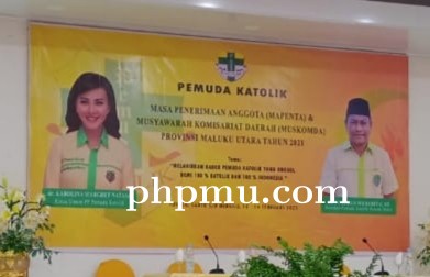 Muskomda Pemuda Katolik Malut 2021,  Hendrikus Weridity Paparkan Agenda Kerja Dalam Sambutan Perdana