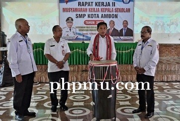 Wattimena Buka Raker ke-II MKKS SMP se-Kota Ambon